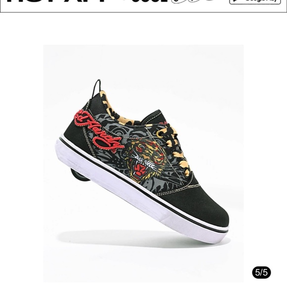 Ed Hardy Heelys - Picture 4 of 6